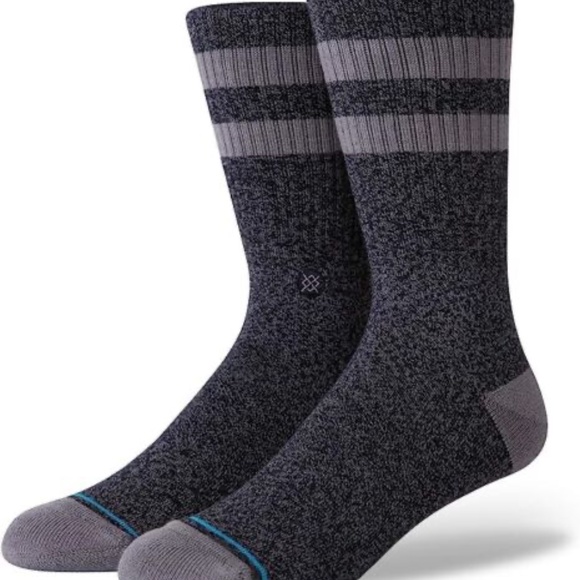 Stance Mens Joven Crew Height Gray Mid Cushion - Picture 8 of 9